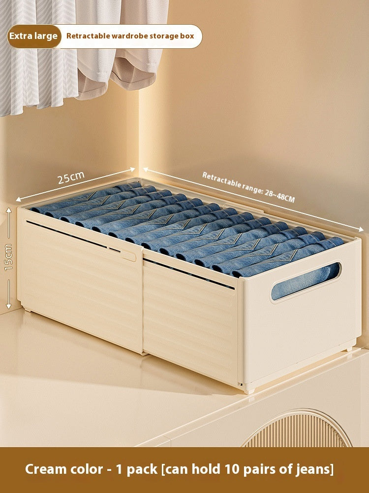 Adjustable Wardrobe Storage Box
