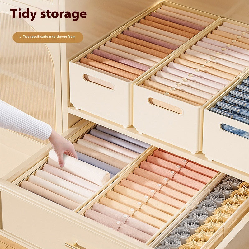Adjustable Wardrobe Storage Box