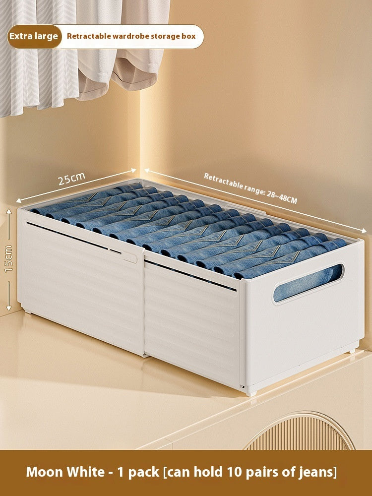 Adjustable Wardrobe Storage Box