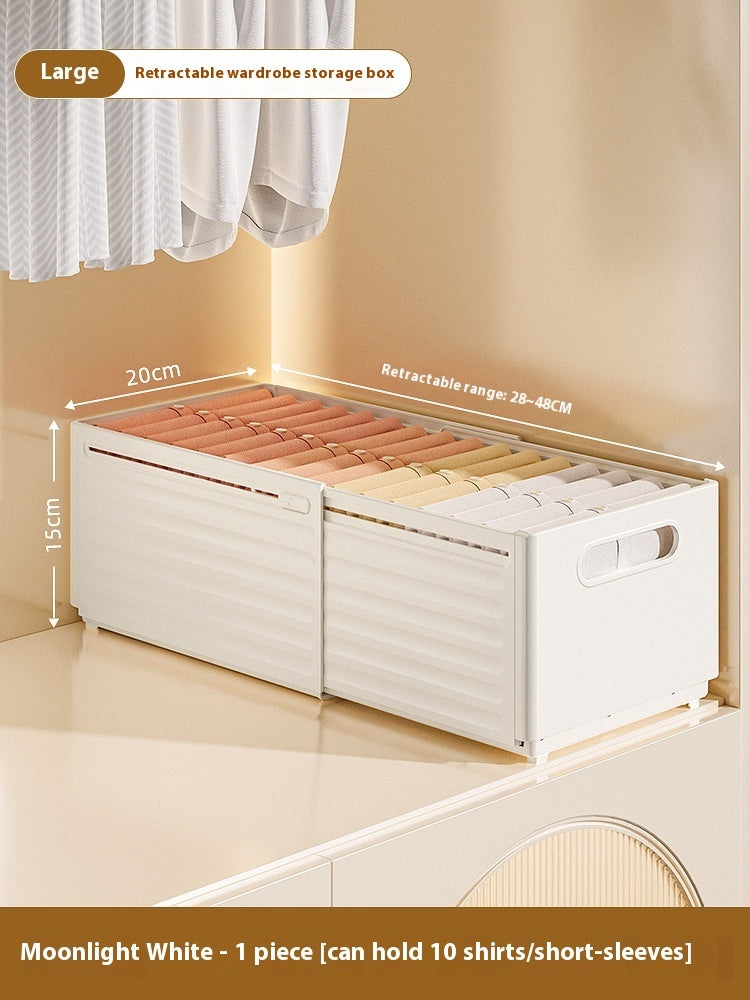 Adjustable Wardrobe Storage Box